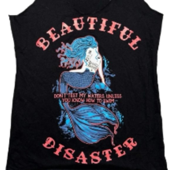 Beautiful Disaster Mermaid Racer Tank NO LONGER AVAILABLE ONLINE - Picture 2 of 9
